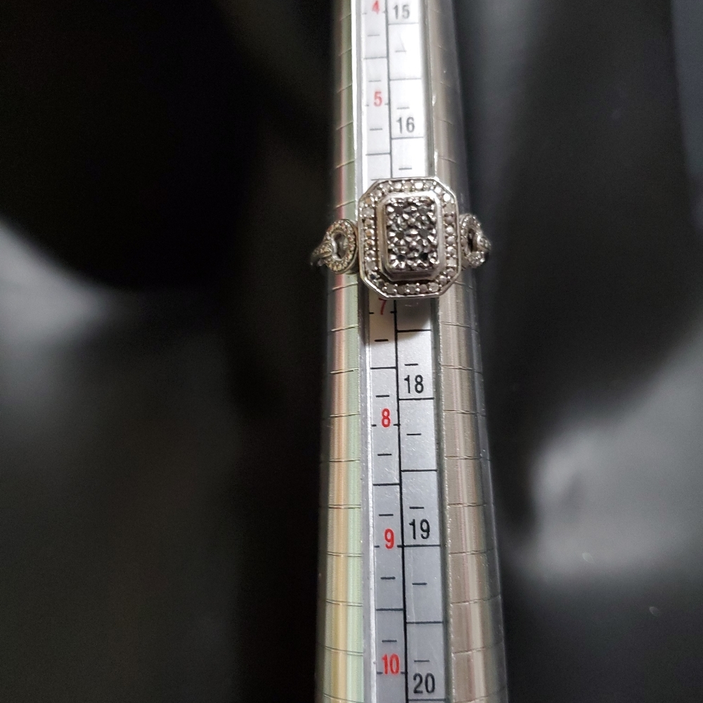 Sterling silver ring - Picture 2 of 7